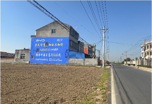 宝鸡墙体广告用的是什么漆？