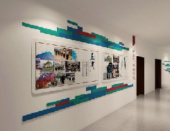 宝鸡企业文化墙用什么材料好？